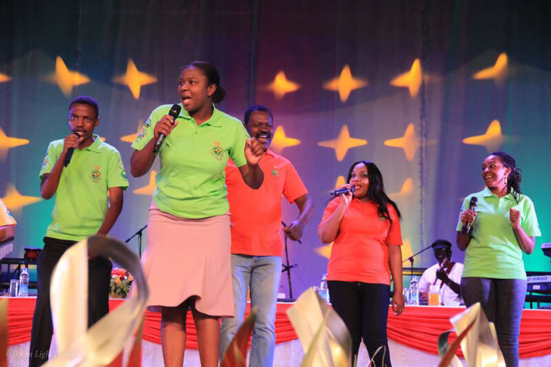 Singers at Zimphia National Launch
